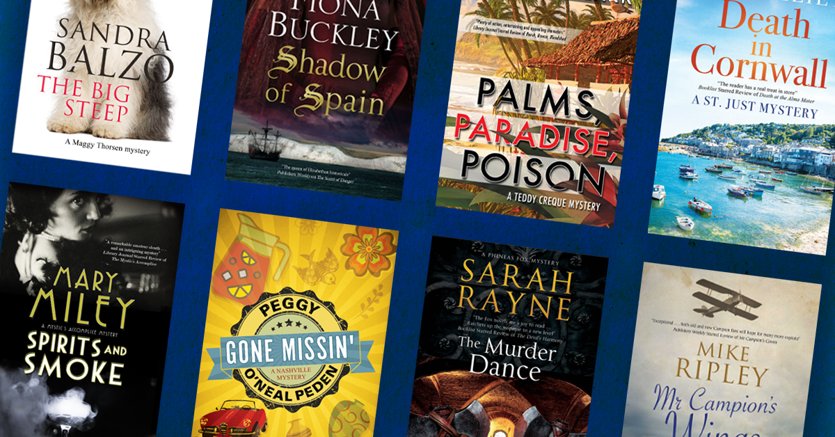 8 New Mystery Books Out Now in the UK Severn