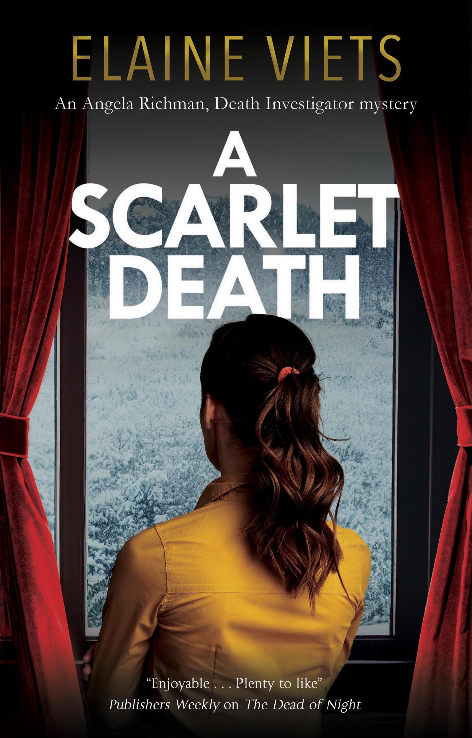 A Scarlet Death - Severn House